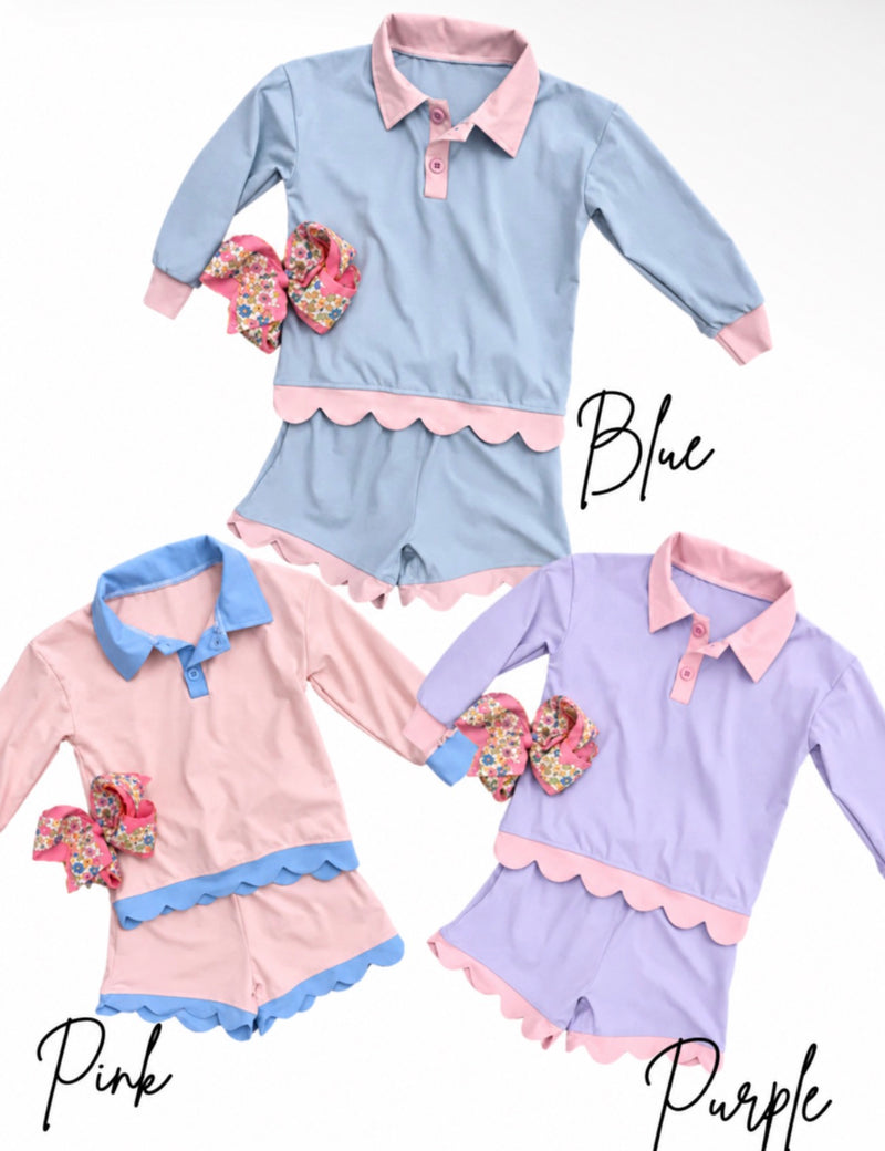 Scalloped performance sets