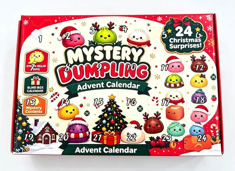 24 day Christmas dumpling advent calendar