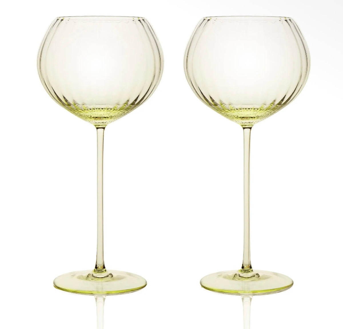 Quinn Citrine Red Wine Glasses, Set of 2