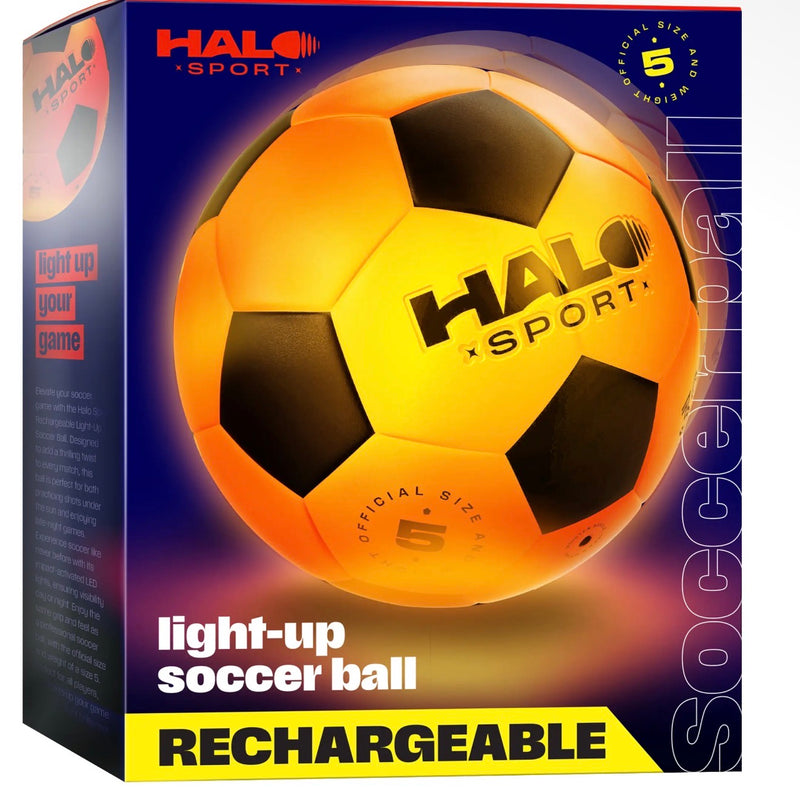 Rechargeable Light Up Soccer Ball